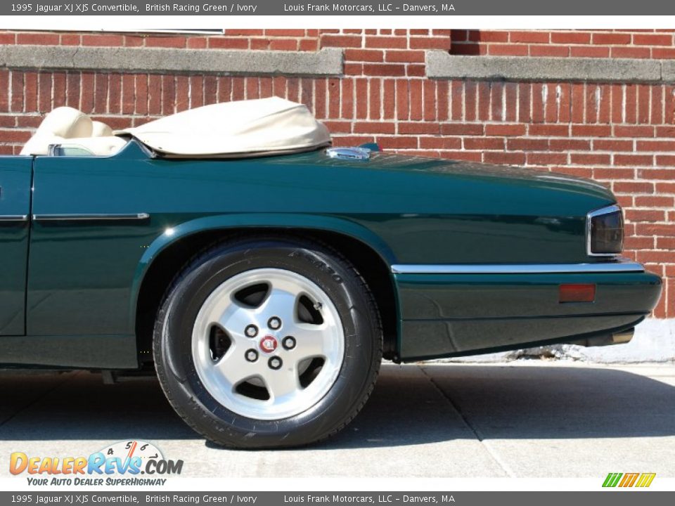 1995 Jaguar XJ XJS Convertible British Racing Green / Ivory Photo #26