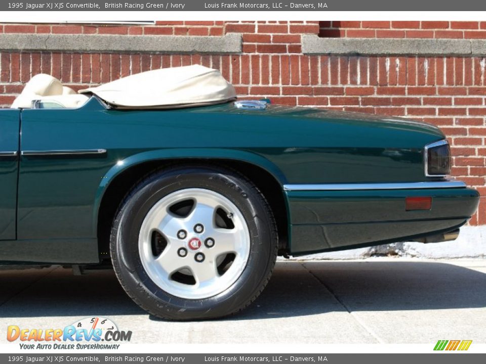 1995 Jaguar XJ XJS Convertible British Racing Green / Ivory Photo #27