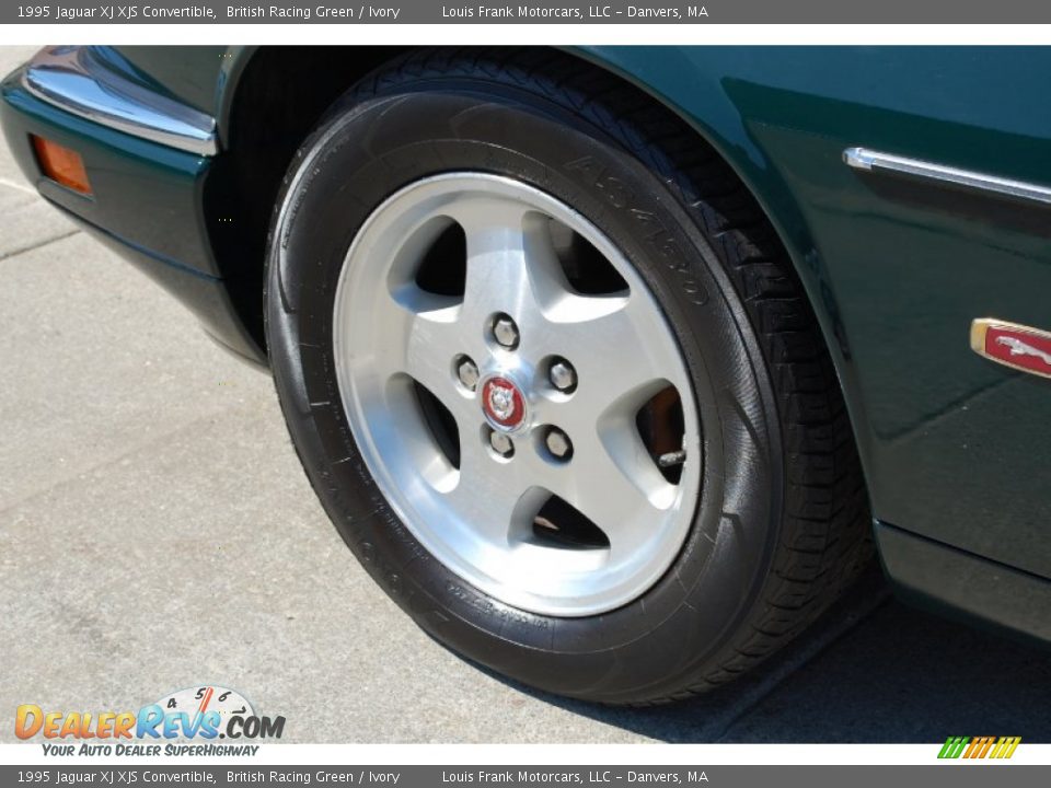 1995 Jaguar XJ XJS Convertible British Racing Green / Ivory Photo #28