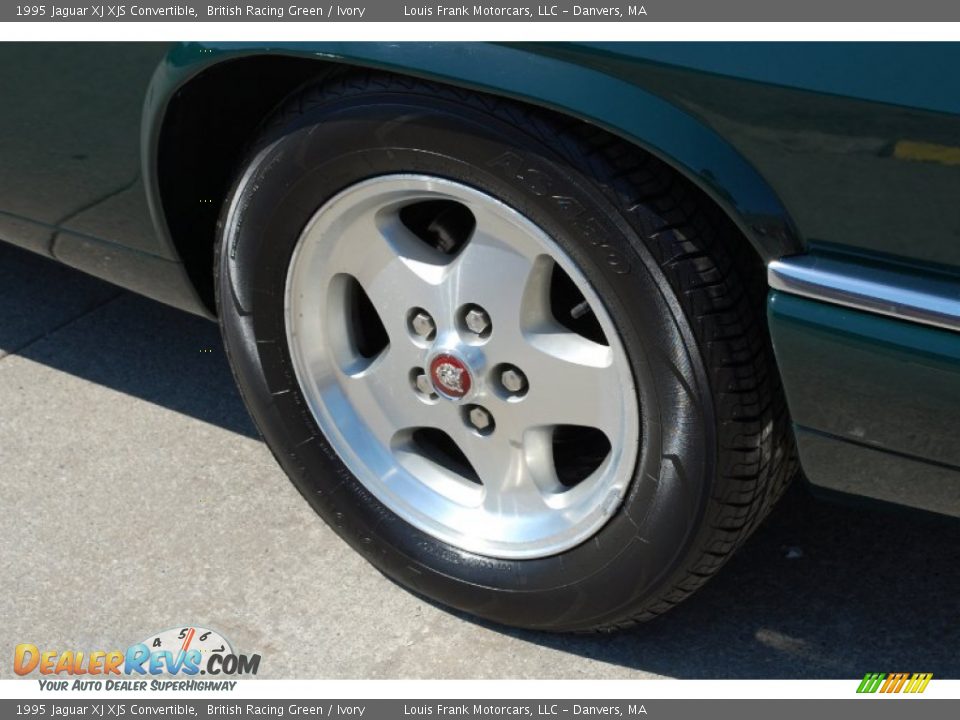 1995 Jaguar XJ XJS Convertible British Racing Green / Ivory Photo #29