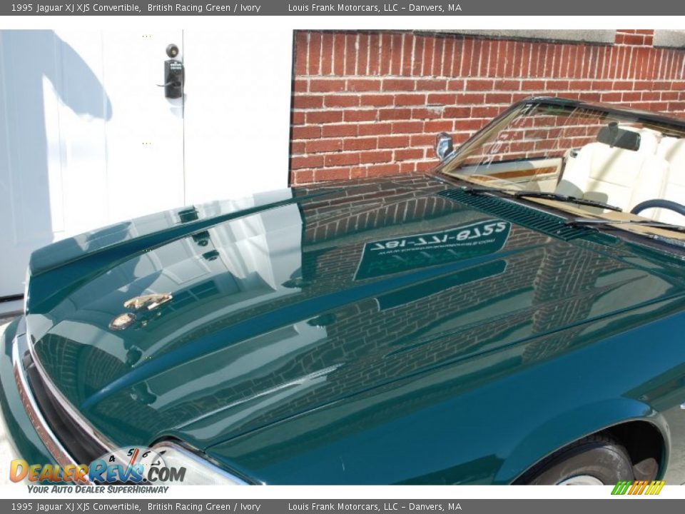 1995 Jaguar XJ XJS Convertible British Racing Green / Ivory Photo #31