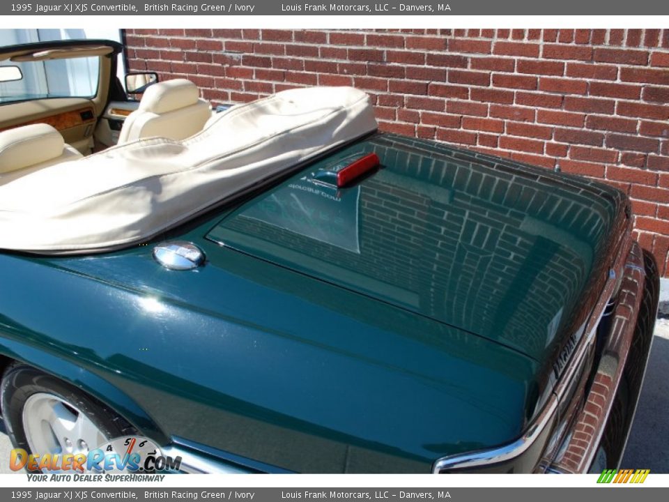 1995 Jaguar XJ XJS Convertible British Racing Green / Ivory Photo #33