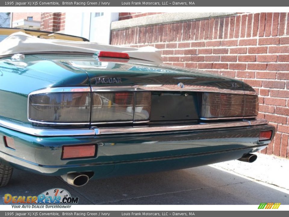 1995 Jaguar XJ XJS Convertible British Racing Green / Ivory Photo #34