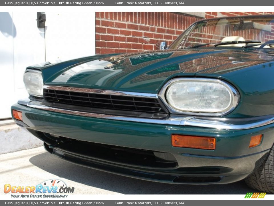 1995 Jaguar XJ XJS Convertible British Racing Green / Ivory Photo #36