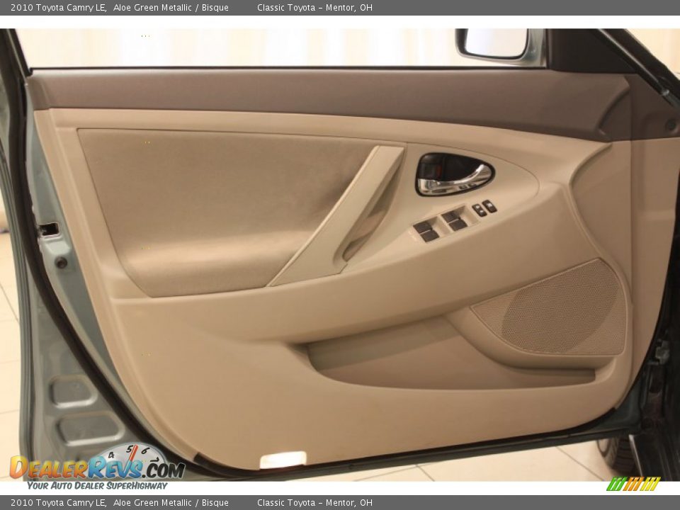 2010 Toyota Camry LE Aloe Green Metallic / Bisque Photo #4