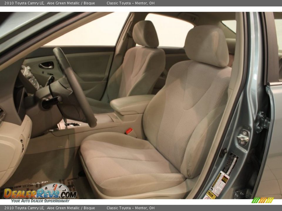 2010 Toyota Camry LE Aloe Green Metallic / Bisque Photo #5