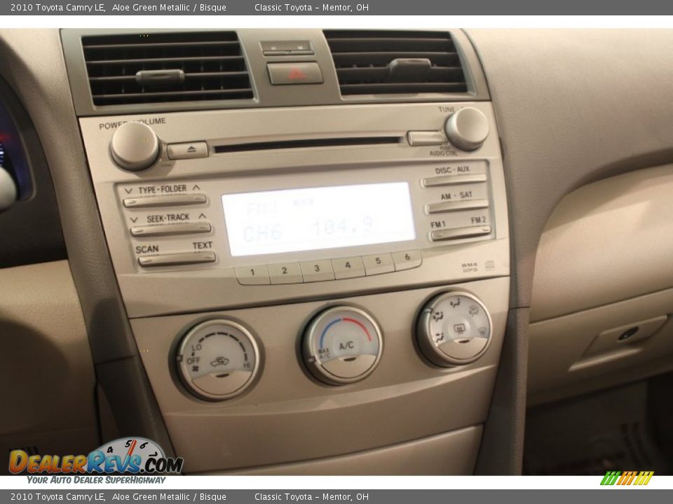 2010 Toyota Camry LE Aloe Green Metallic / Bisque Photo #8