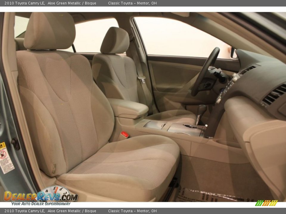 2010 Toyota Camry LE Aloe Green Metallic / Bisque Photo #11