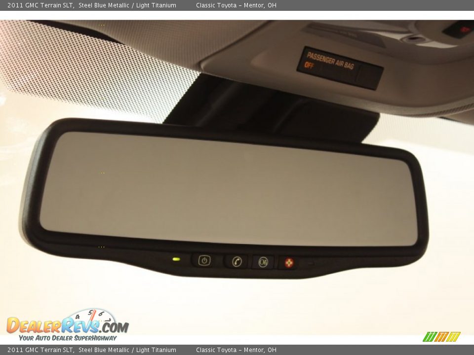 2011 GMC Terrain SLT Steel Blue Metallic / Light Titanium Photo #8