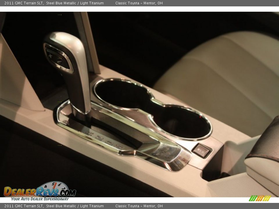 2011 GMC Terrain SLT Steel Blue Metallic / Light Titanium Photo #10