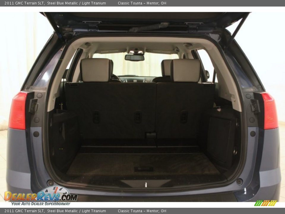 2011 GMC Terrain SLT Steel Blue Metallic / Light Titanium Photo #14