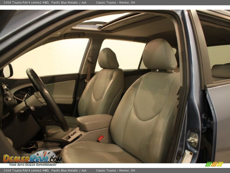 2006 Toyota RAV4 Limited 4WD Pacific Blue Metallic / Ash Photo #5