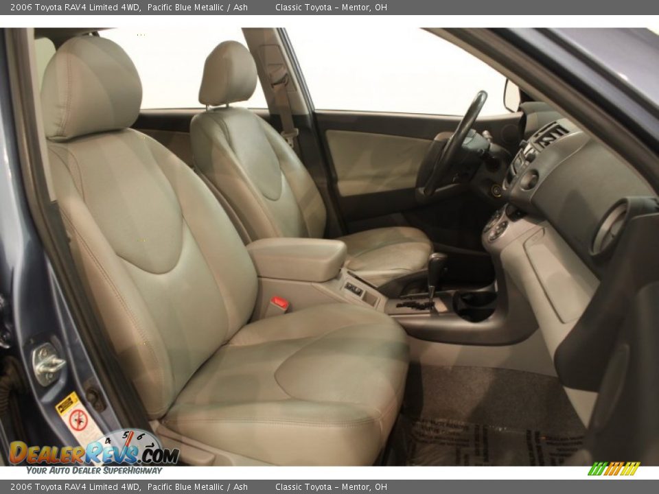 2006 Toyota RAV4 Limited 4WD Pacific Blue Metallic / Ash Photo #10