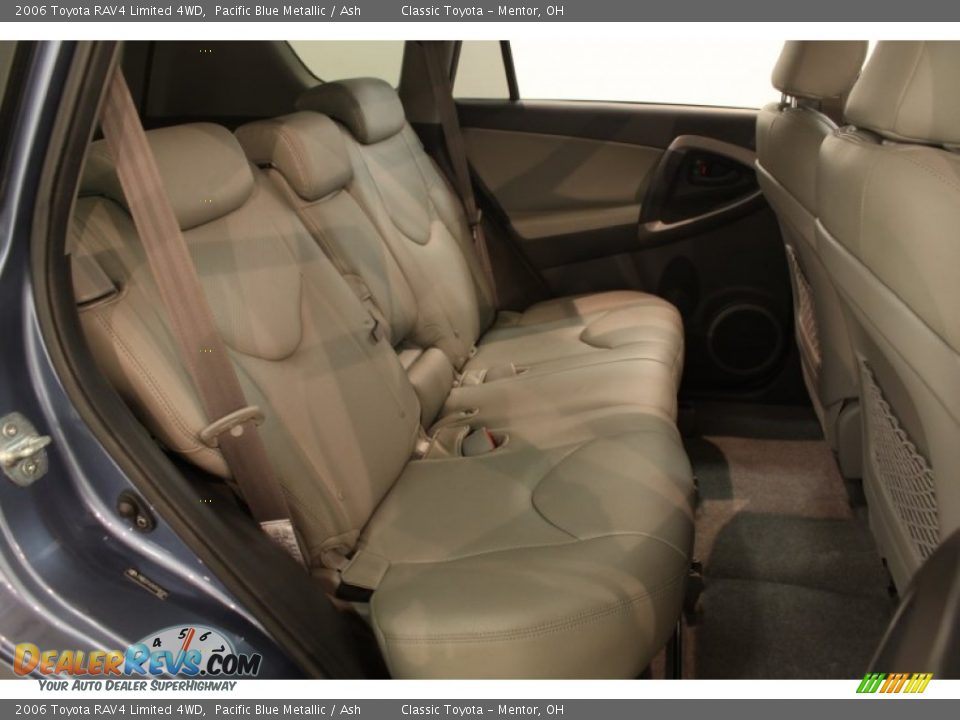 2006 Toyota RAV4 Limited 4WD Pacific Blue Metallic / Ash Photo #11