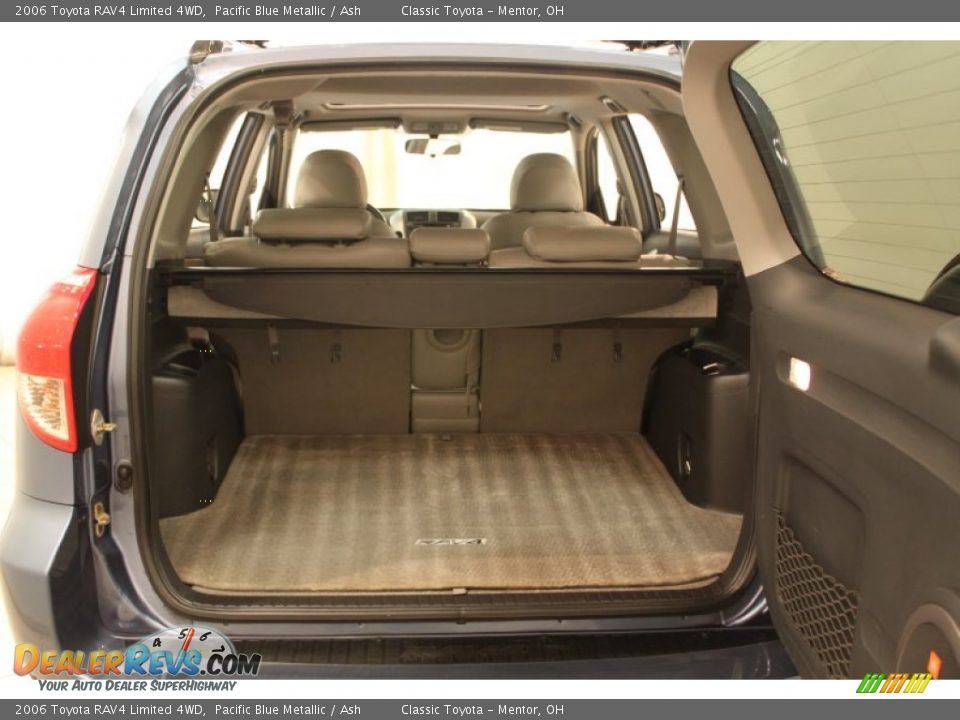 2006 Toyota RAV4 Limited 4WD Pacific Blue Metallic / Ash Photo #13