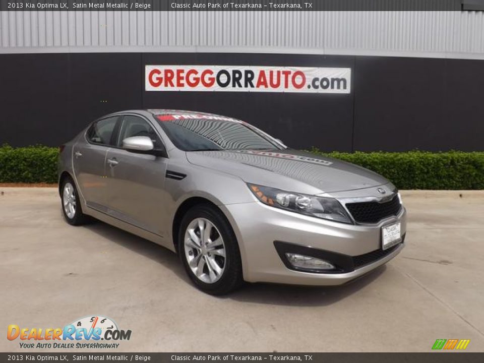 2013 Kia Optima LX Satin Metal Metallic / Beige Photo #1