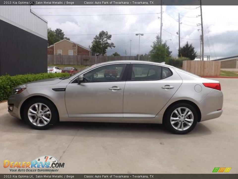 2013 Kia Optima LX Satin Metal Metallic / Beige Photo #3