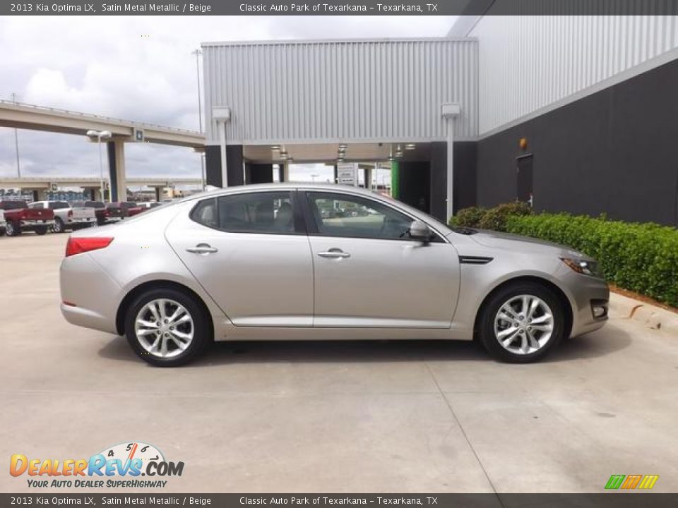 2013 Kia Optima LX Satin Metal Metallic / Beige Photo #4