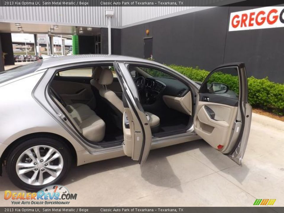 2013 Kia Optima LX Satin Metal Metallic / Beige Photo #5