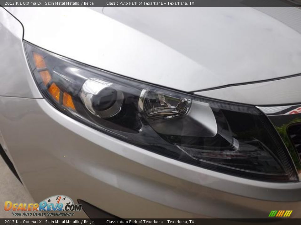 2013 Kia Optima LX Satin Metal Metallic / Beige Photo #9