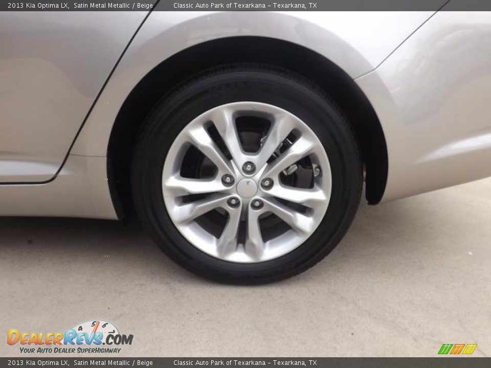 2013 Kia Optima LX Satin Metal Metallic / Beige Photo #11