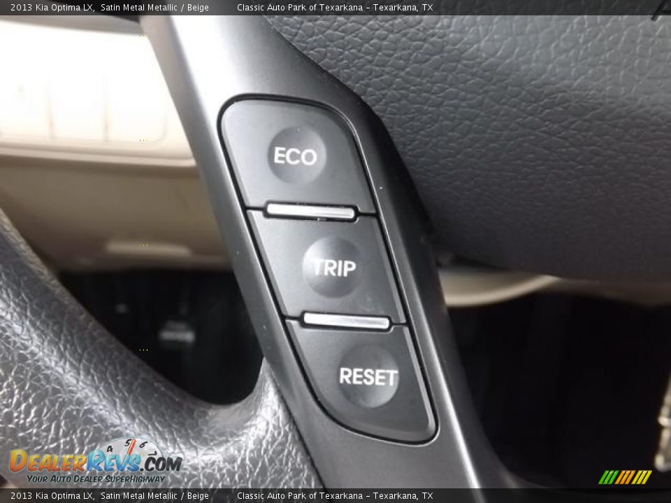 2013 Kia Optima LX Satin Metal Metallic / Beige Photo #17