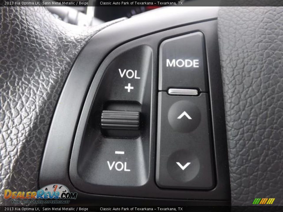 2013 Kia Optima LX Satin Metal Metallic / Beige Photo #18