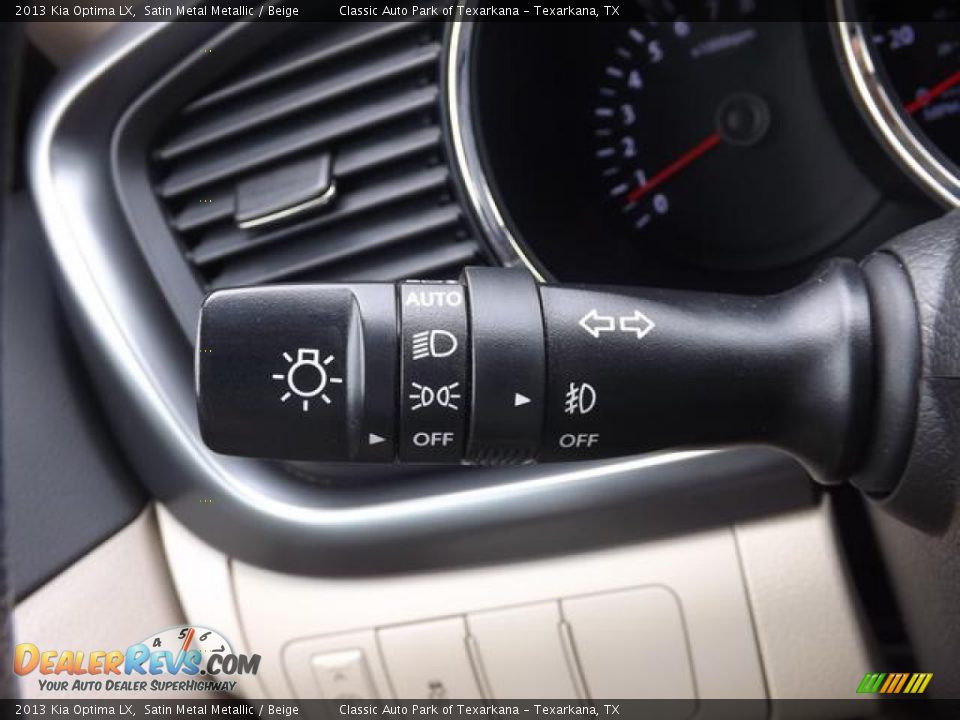 2013 Kia Optima LX Satin Metal Metallic / Beige Photo #20