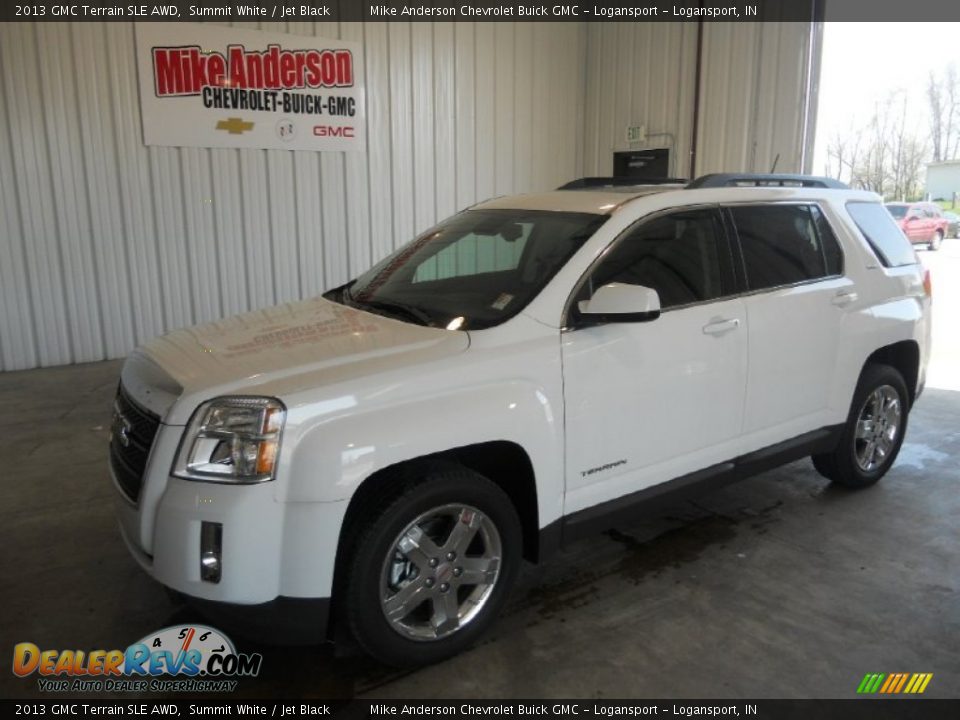 2013 GMC Terrain SLE AWD Summit White / Jet Black Photo #1