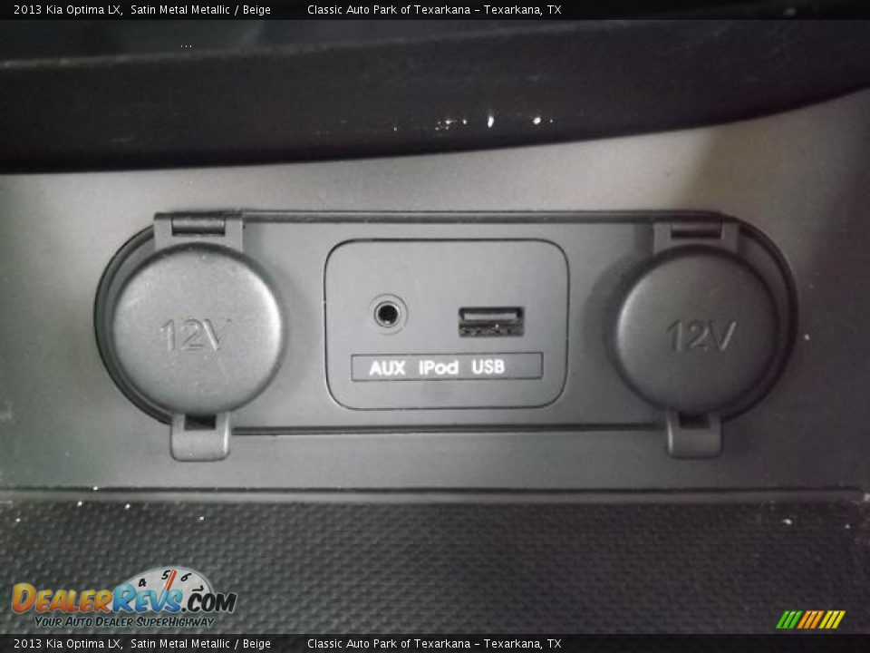 2013 Kia Optima LX Satin Metal Metallic / Beige Photo #23