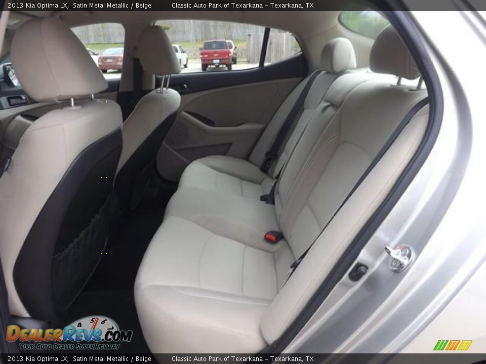 2013 Kia Optima LX Satin Metal Metallic / Beige Photo #25