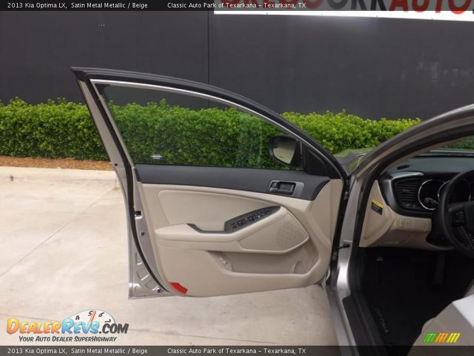 2013 Kia Optima LX Satin Metal Metallic / Beige Photo #26