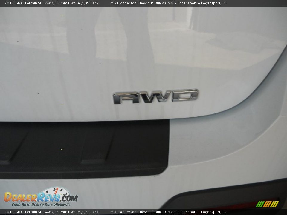 2013 GMC Terrain SLE AWD Summit White / Jet Black Photo #4