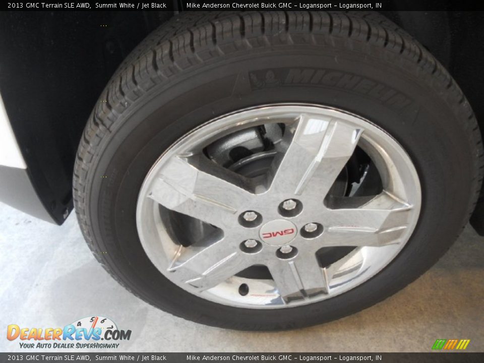 2013 GMC Terrain SLE AWD Summit White / Jet Black Photo #5