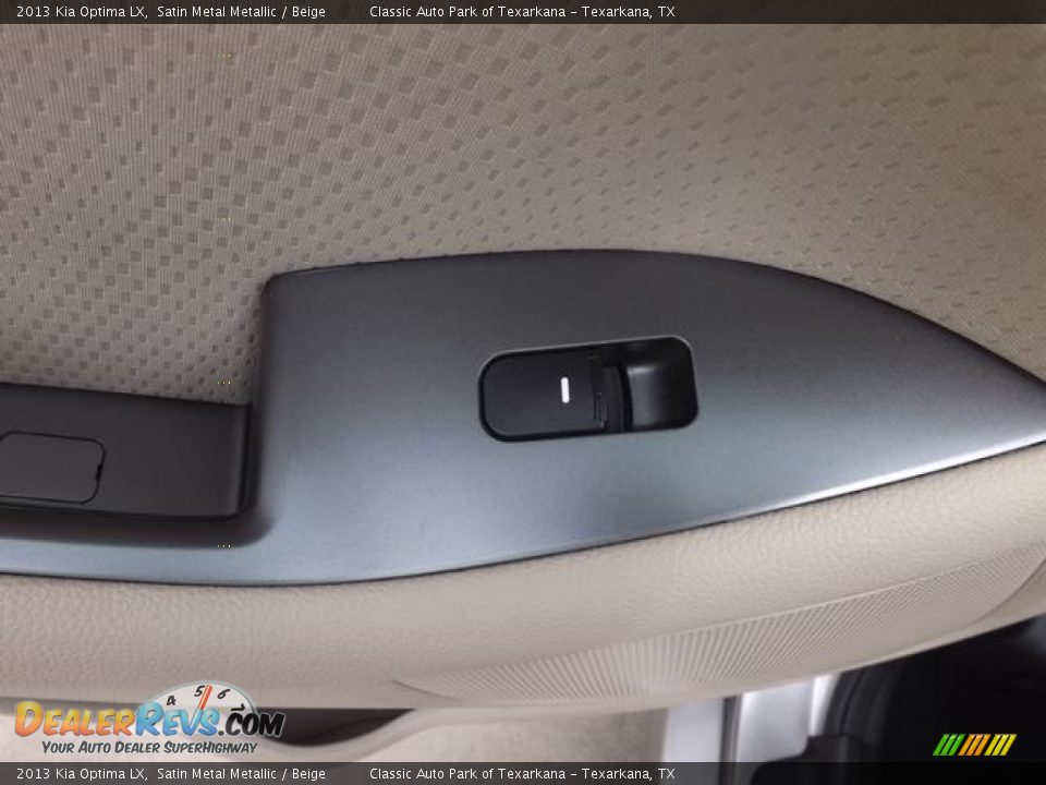 2013 Kia Optima LX Satin Metal Metallic / Beige Photo #29