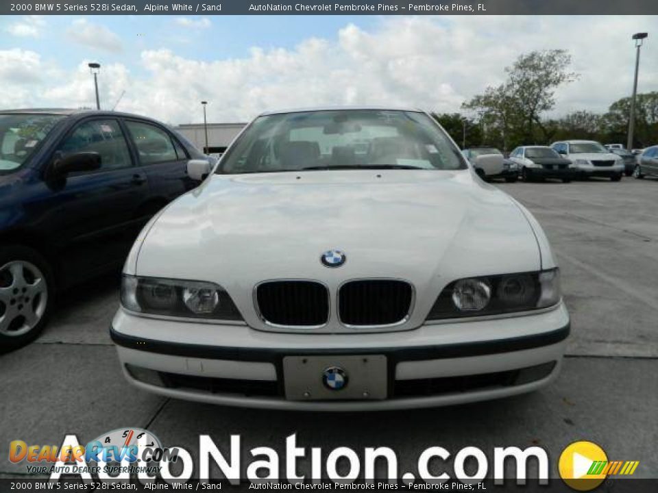 2000 BMW 5 Series 528i Sedan Alpine White / Sand Photo #1