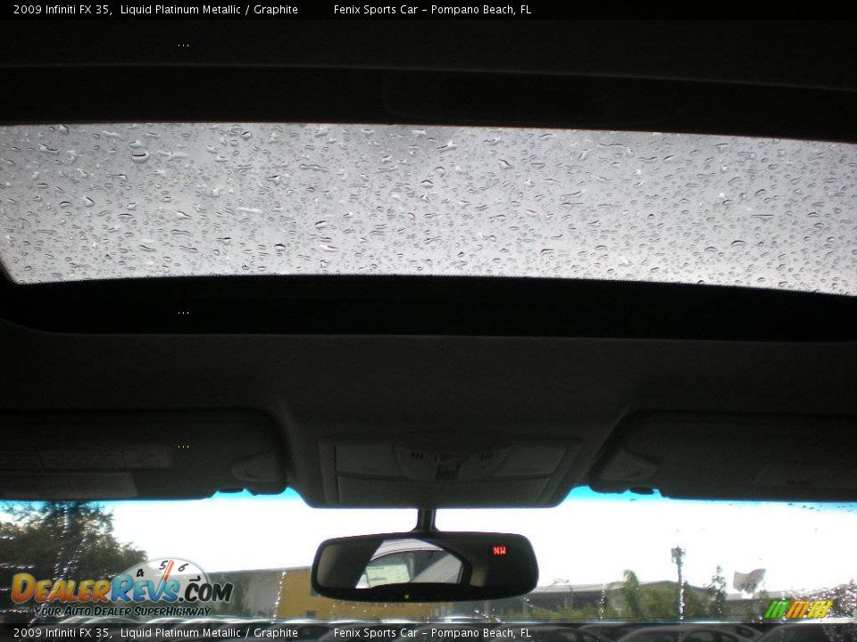 2009 Infiniti FX 35 Liquid Platinum Metallic / Graphite Photo #22