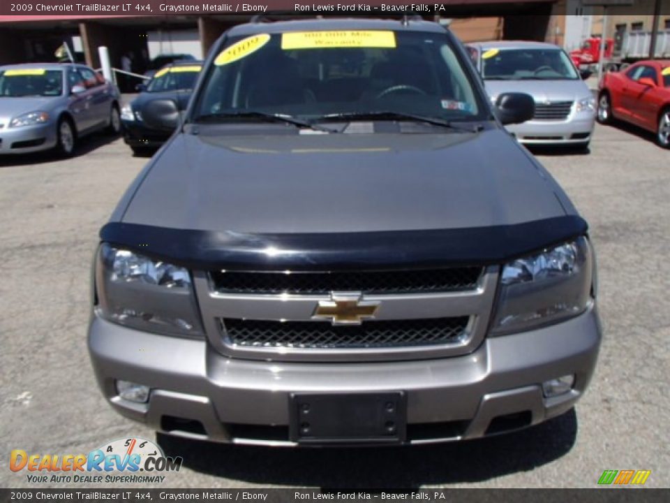 2009 Chevrolet TrailBlazer LT 4x4 Graystone Metallic / Ebony Photo #3