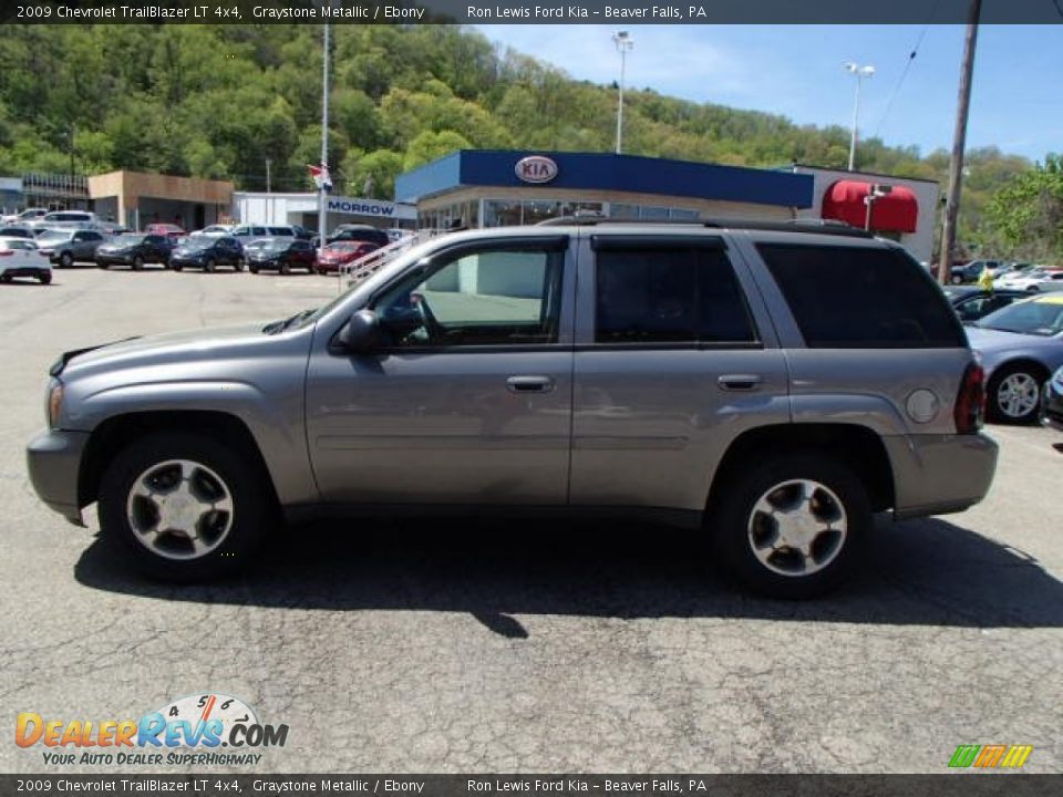 2009 Chevrolet TrailBlazer LT 4x4 Graystone Metallic / Ebony Photo #5
