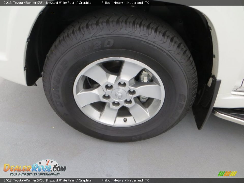 2013 Toyota 4Runner SR5 Blizzard White Pearl / Graphite Photo #13