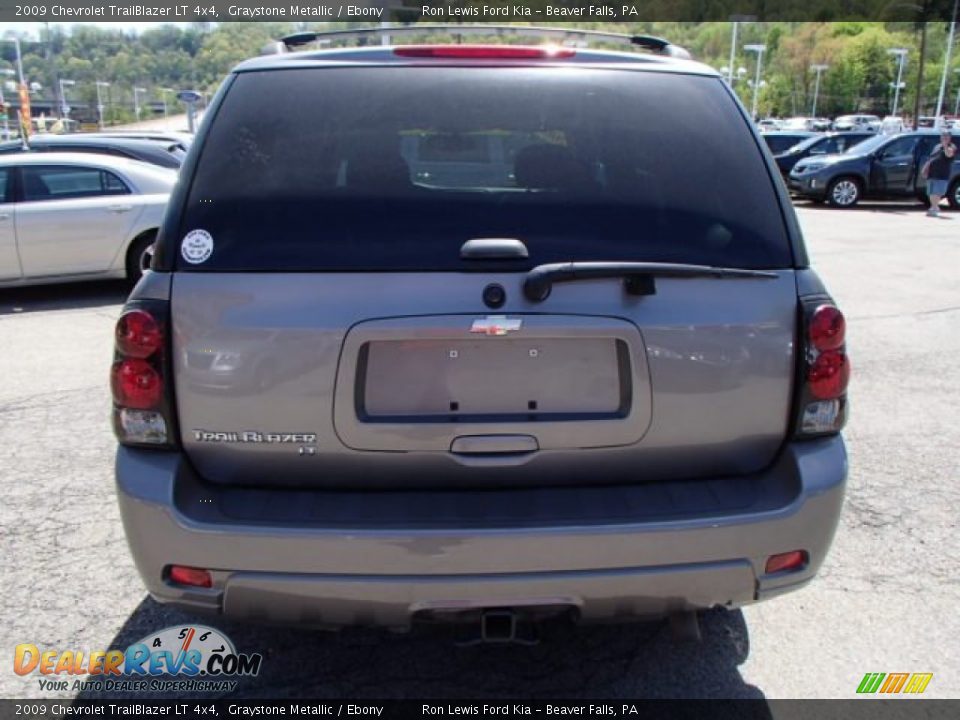2009 Chevrolet TrailBlazer LT 4x4 Graystone Metallic / Ebony Photo #7