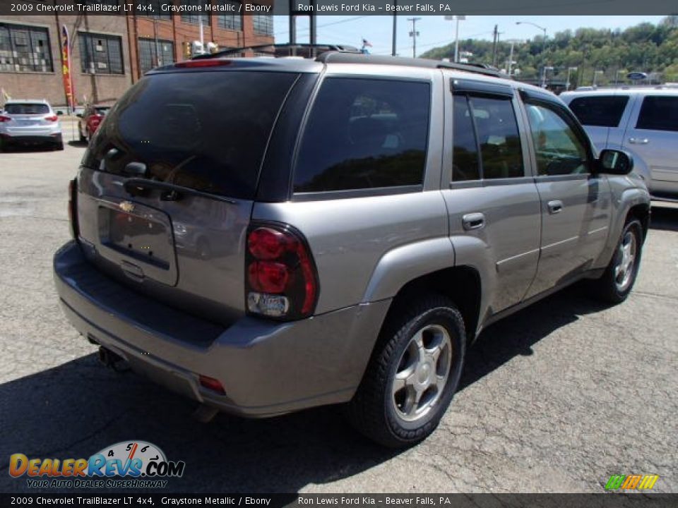 2009 Chevrolet TrailBlazer LT 4x4 Graystone Metallic / Ebony Photo #8
