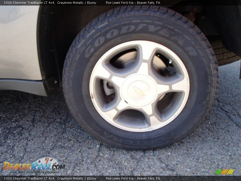 2009 Chevrolet TrailBlazer LT 4x4 Graystone Metallic / Ebony Photo #9