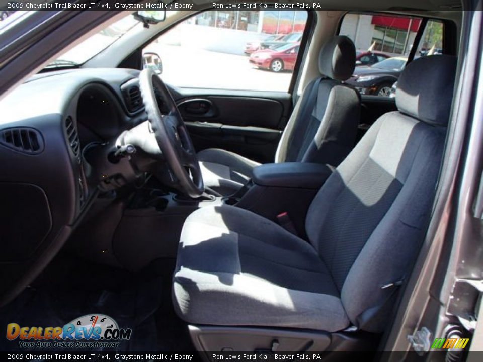 2009 Chevrolet TrailBlazer LT 4x4 Graystone Metallic / Ebony Photo #11
