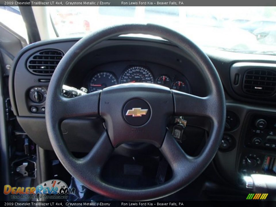 2009 Chevrolet TrailBlazer LT 4x4 Graystone Metallic / Ebony Photo #18
