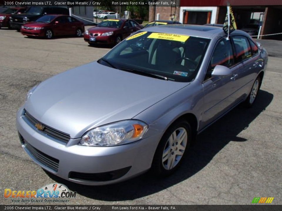 2006 Chevrolet Impala LTZ Glacier Blue Metallic / Gray Photo #4