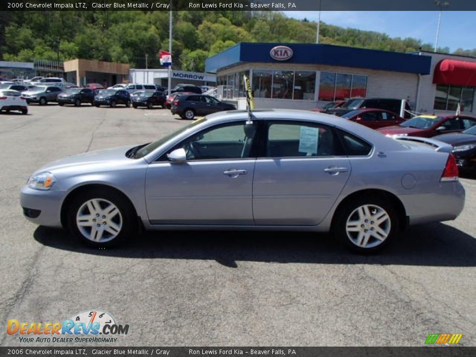 2006 Chevrolet Impala LTZ Glacier Blue Metallic / Gray Photo #5