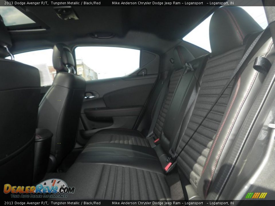 2013 Dodge Avenger R/T Tungsten Metallic / Black/Red Photo #5