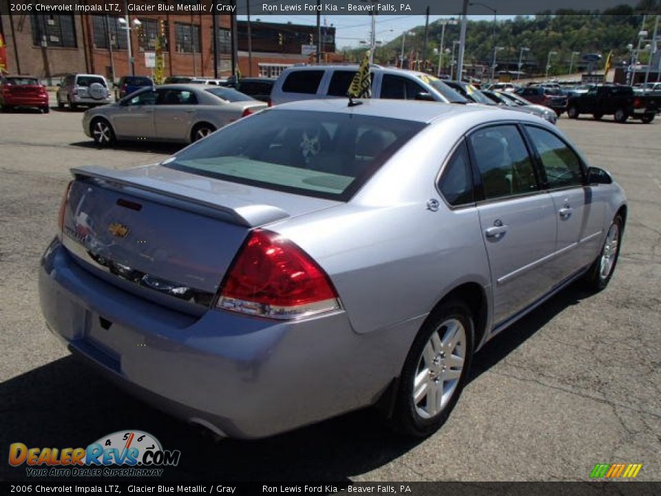 2006 Chevrolet Impala LTZ Glacier Blue Metallic / Gray Photo #8