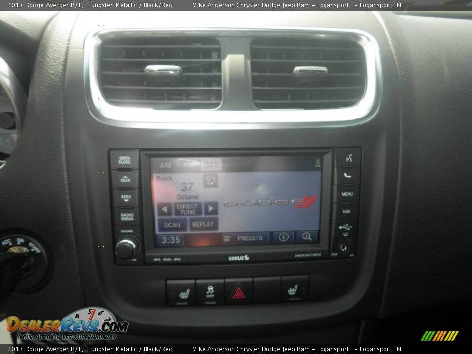 2013 Dodge Avenger R/T Tungsten Metallic / Black/Red Photo #7